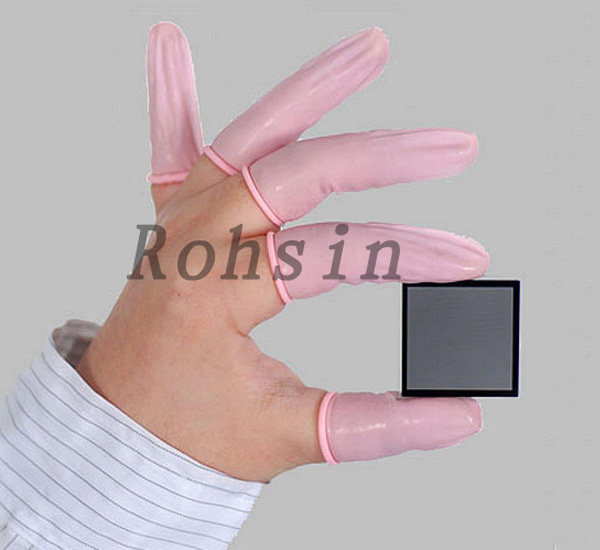 粉红色防静电手指套