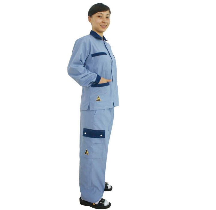 涤棉防静电工作服RS109